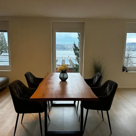 Seeblick In Wollishofen Zurich